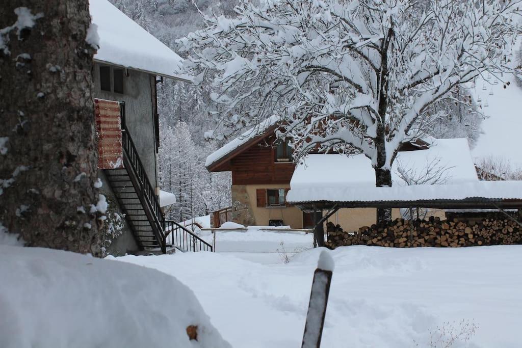 Bel Appartement - Parc National Des Ecrins Pelvoux Extérieur photo