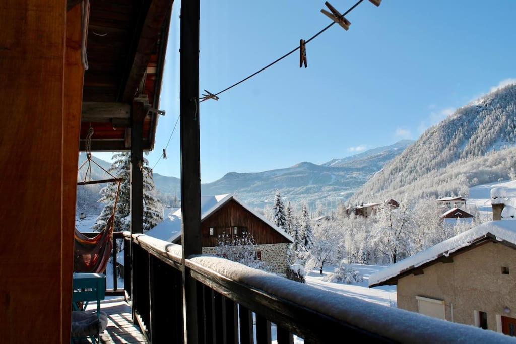 Bel Appartement - Parc National Des Ecrins Pelvoux Extérieur photo