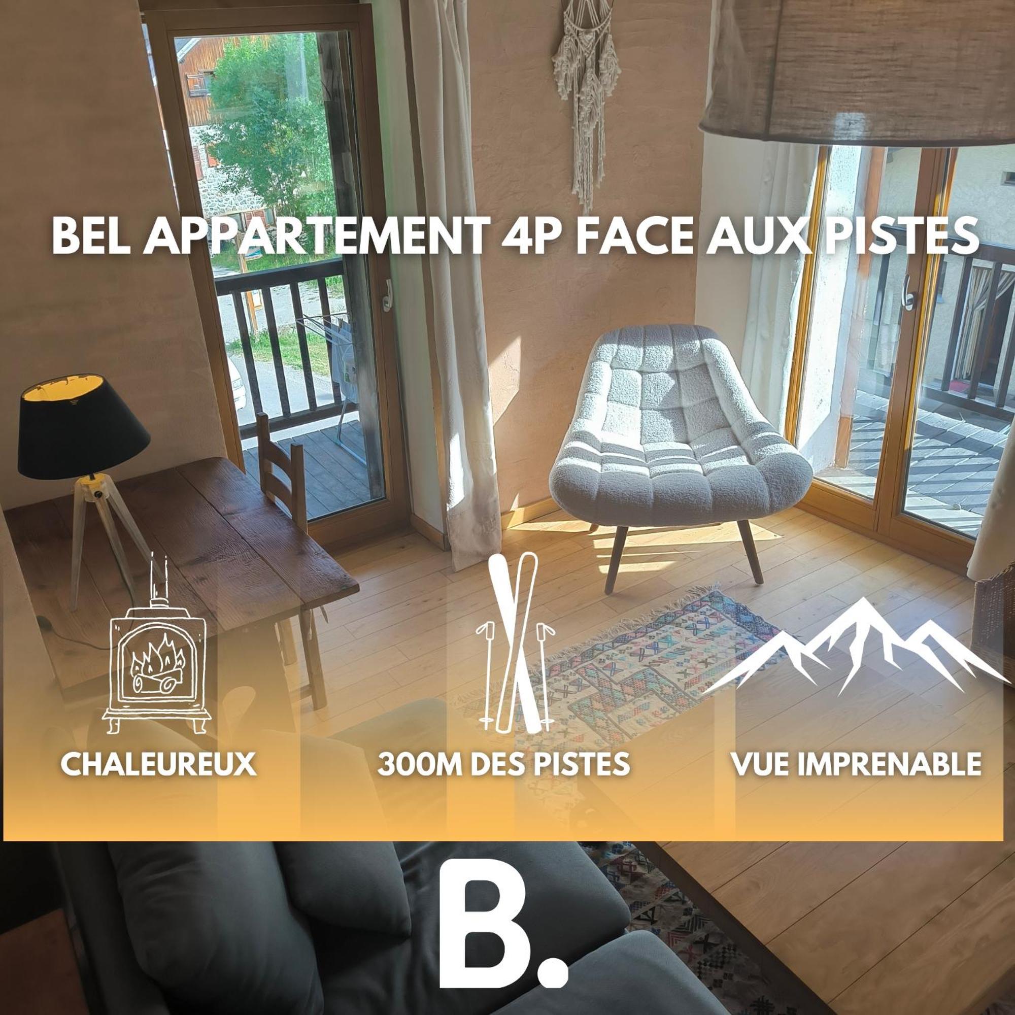 Bel Appartement - Parc National Des Ecrins Pelvoux Extérieur photo